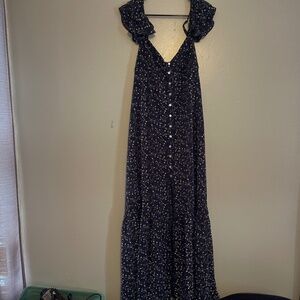 High low ruffled sundress